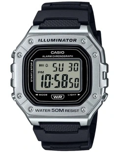 W218Hm-7A Watch in Black