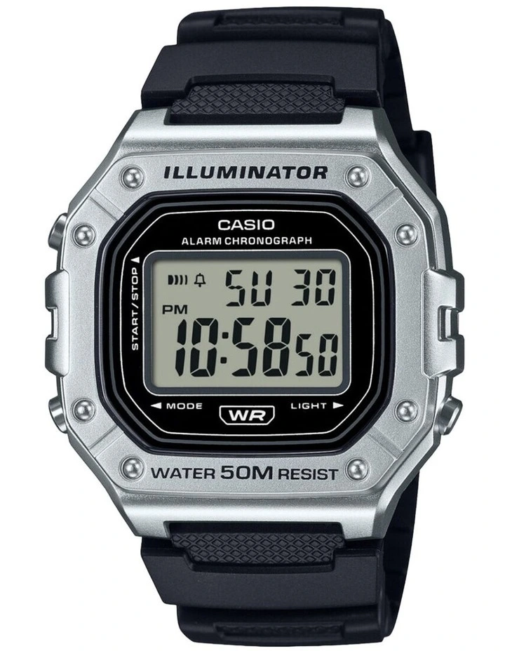 W218Hm-7A Watch in Black image 1