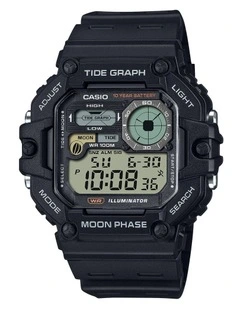 Ws1700H-1A Watch in Black