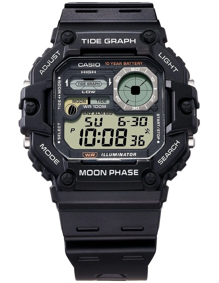 Ws1700H-1A Watch in Black image 3
