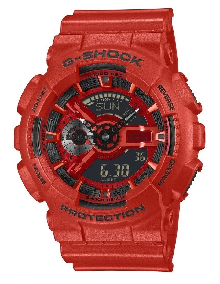 G Shock Ga110Rrb-4A Watch in Red image 1