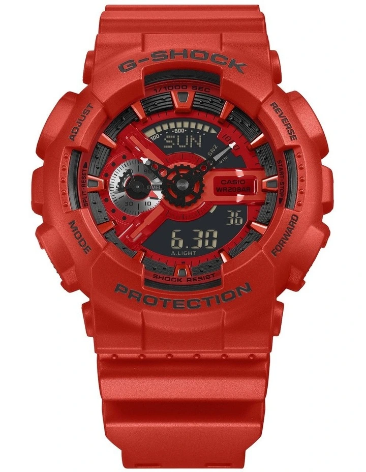 G Shock Ga110Rrb-4A Watch in Red image 2