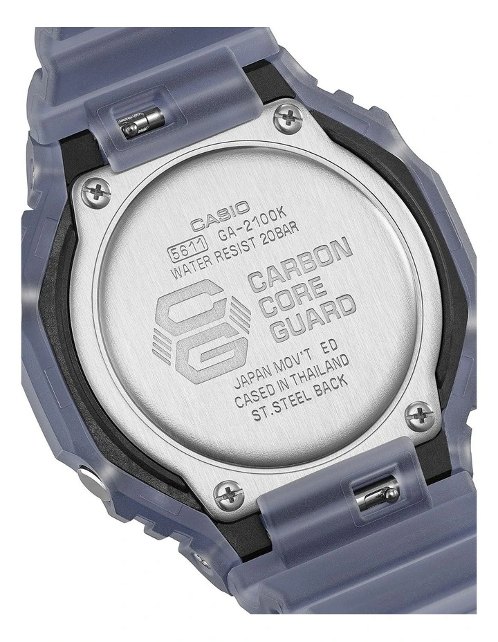 G Shock Ga2100K-2A Watch in Blue image 4