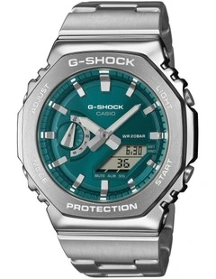 G Shock Gm2110D-3A1 Watch in Silver