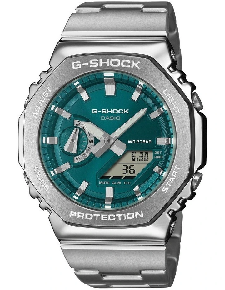 G Shock Gm2110D-3A1 Watch in Silver image 1
