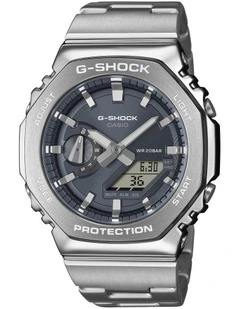G Shock Gm2110D-8A Watch in Silver