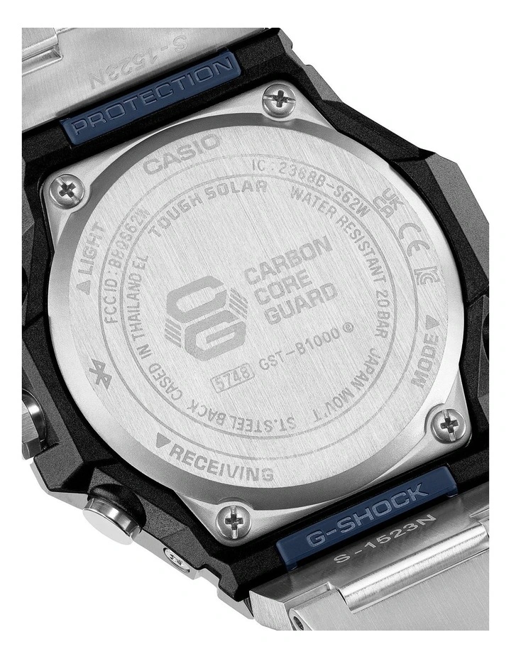 G Shock Gstb1000D-2A Watch in Silver image 5
