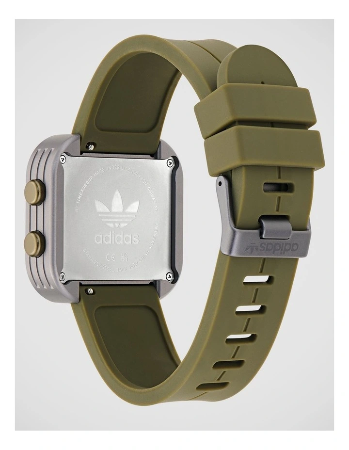 ADIDAS ORIGINALS Adaptik One Green Watch image 4