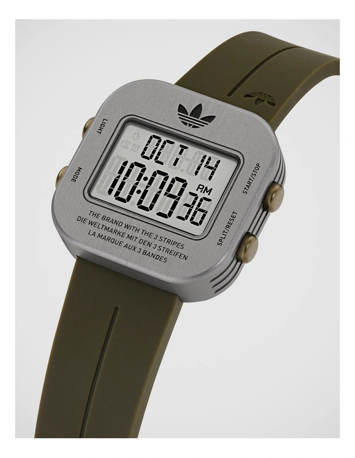 ADIDAS ORIGINALS Adaptik One Green Watch image 5