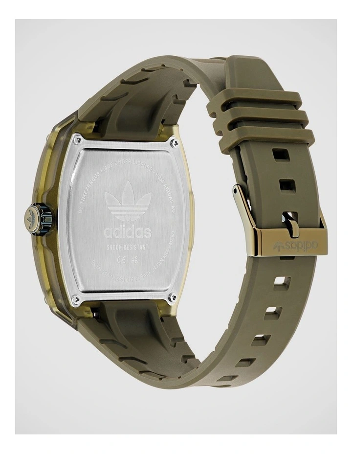 ADIDAS ORIGINALS City Tech Five Crystal Green Watch image 5