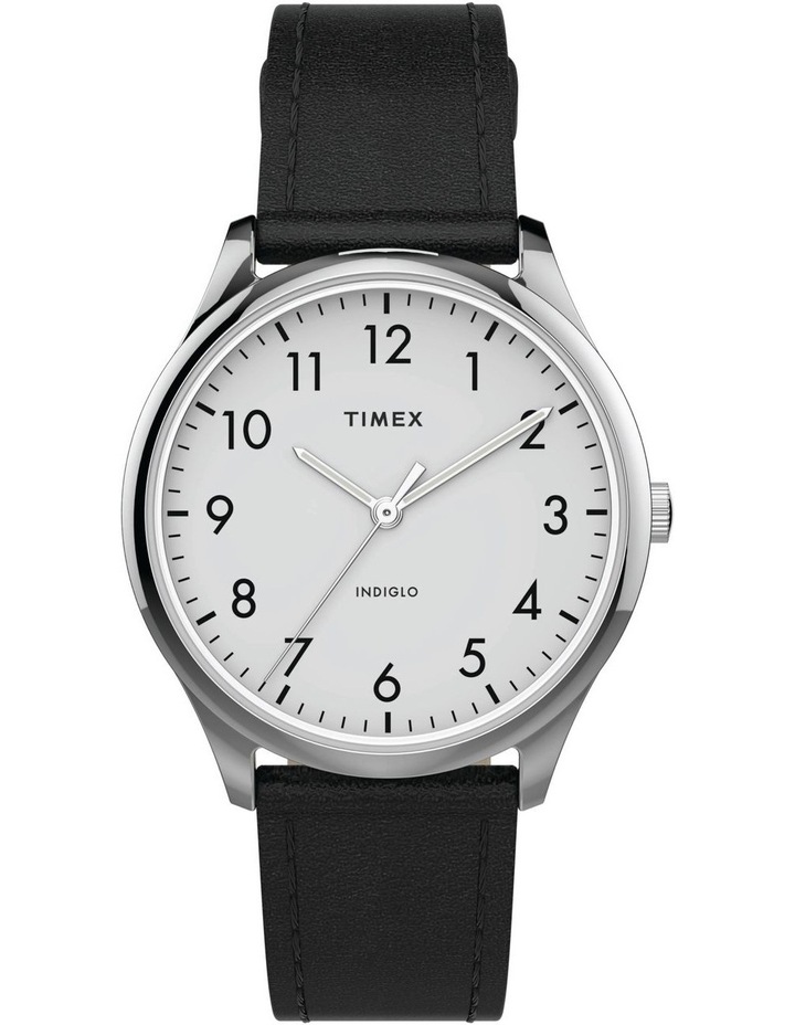 timex easy reader black