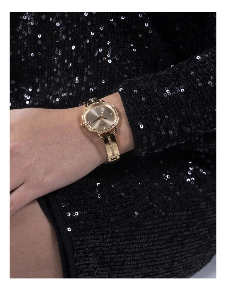 Analogue Watch in Gold-Tone image 6
