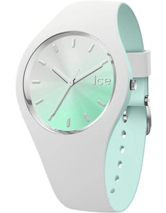 Duo Chic White Aqua Medium Watch