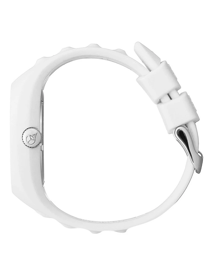 Ice P. Leclercq Rainbow Medium White Silicone Chronograph Watch image 3