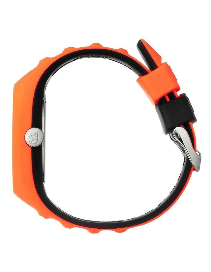 Ice P. Leclercq Medium Orange Silicone Chronograph Watch image 3