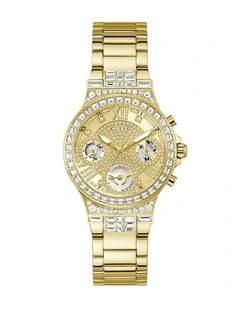 Moonlight Gold Stainless Steel Watch