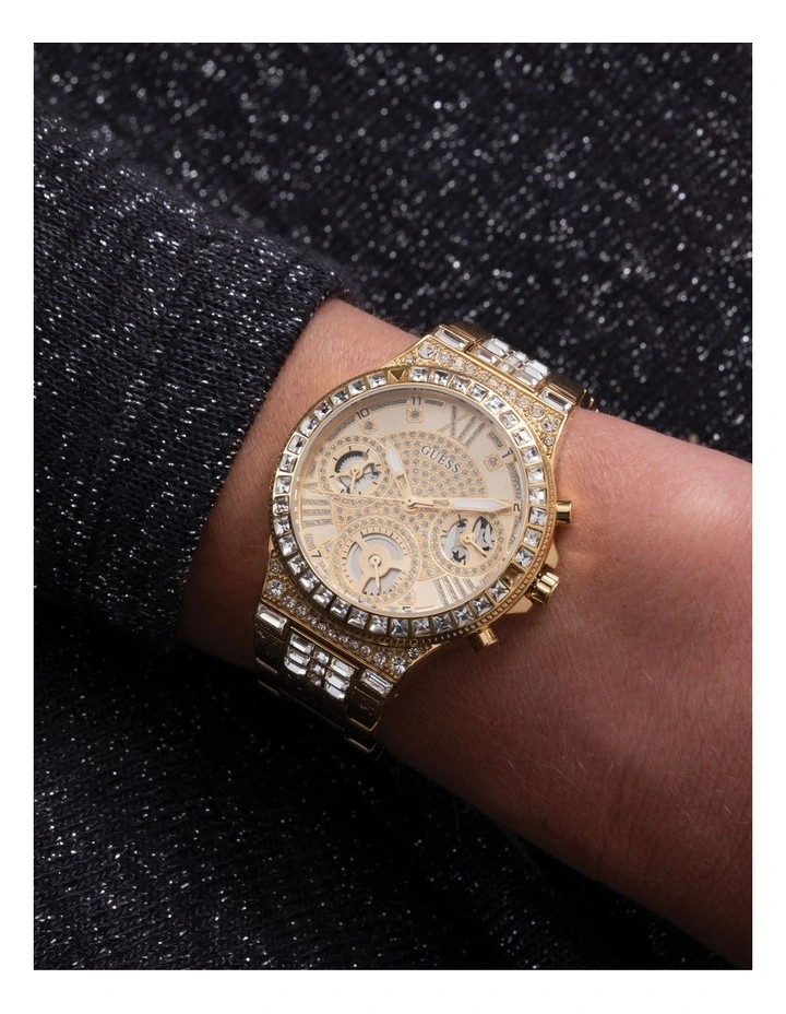 Moonlight Gold Stainless Steel Watch image 2