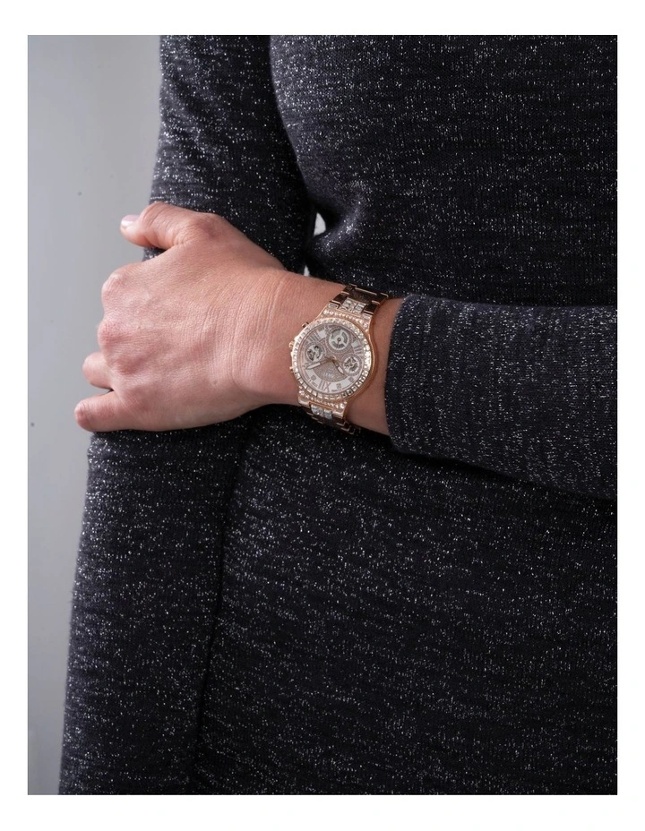 Moonlight Gold Stainless Steel Watch image 7