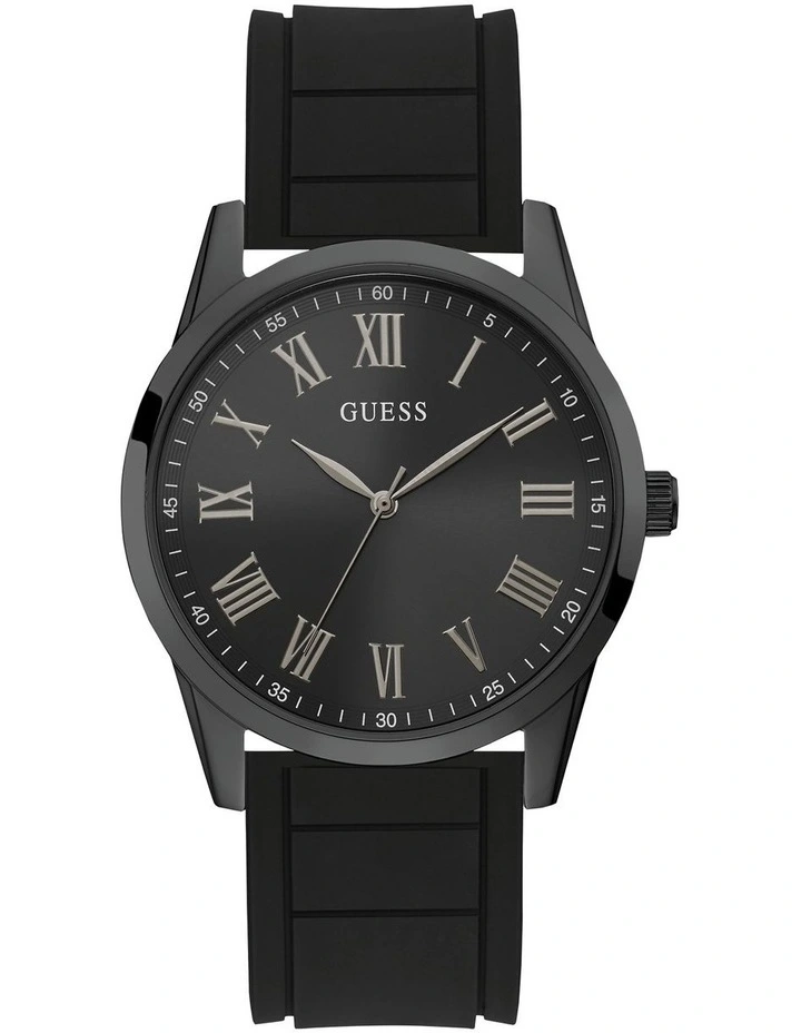 Charter Black Silicone Watch image 1