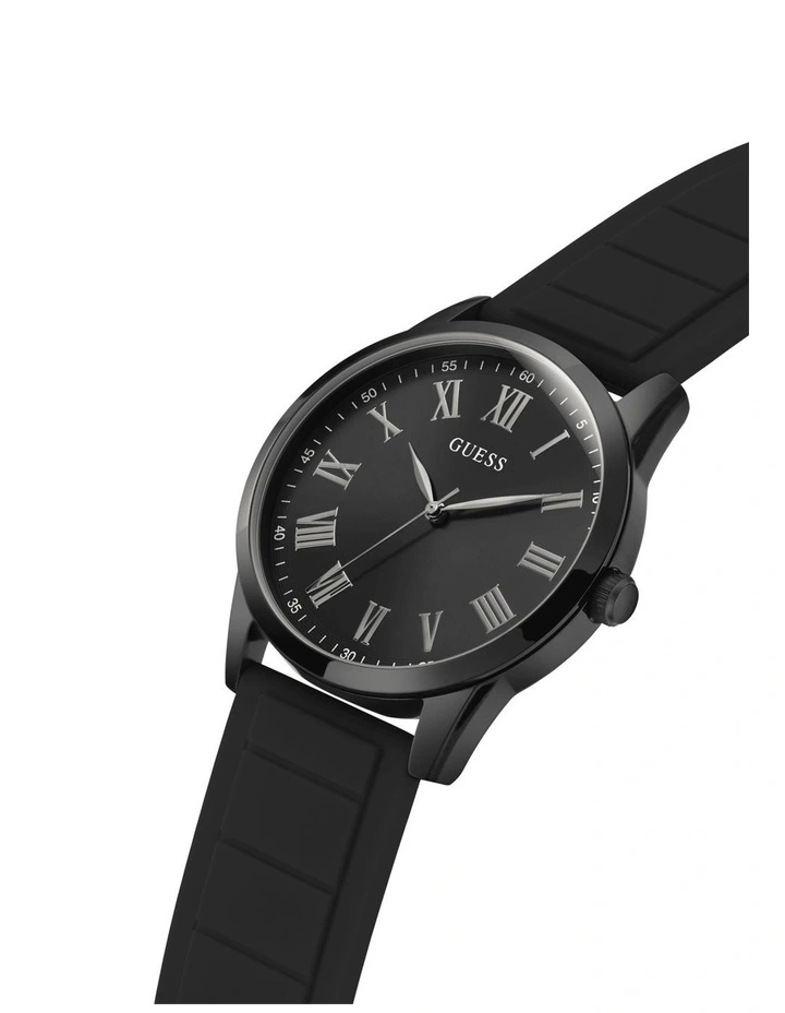 Charter Black Silicone Watch image 5