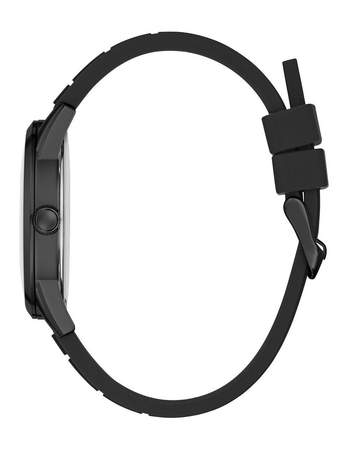 Charter Black Silicone Watch image 6