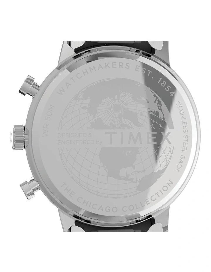 Chicago Chrono 45mm TW2V01600 Watch in Silver Tone image 4