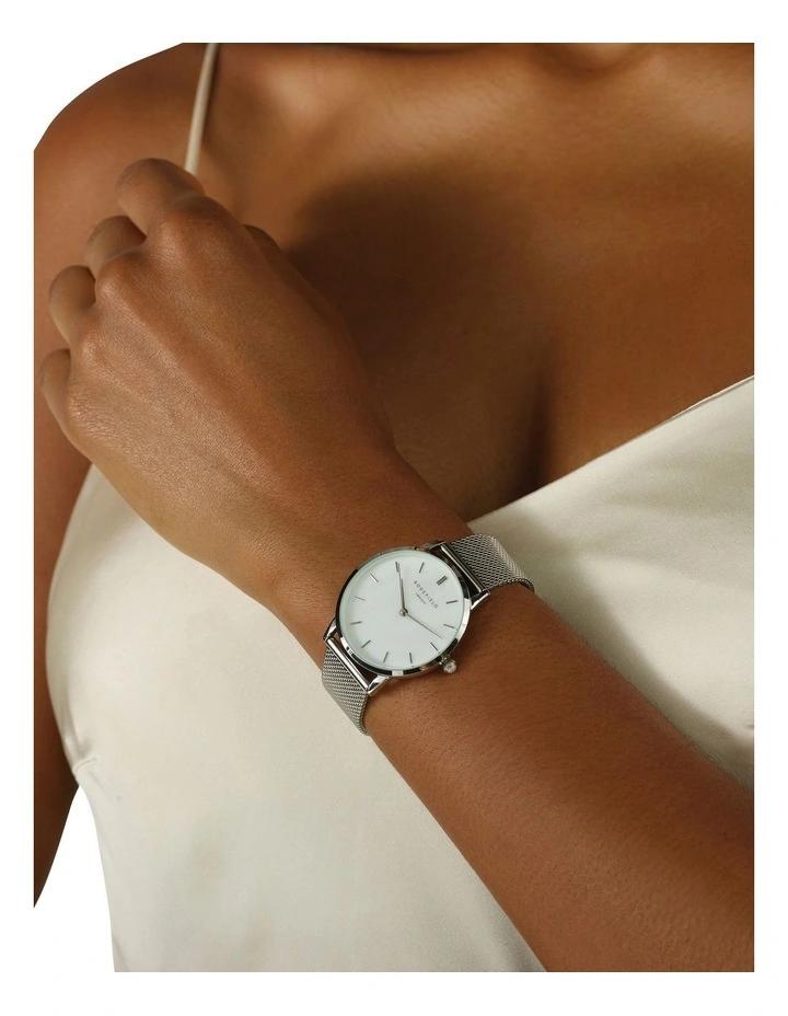 Pearl Edit RMSMS-R08 Stainless Steel Watch in Silver image 4