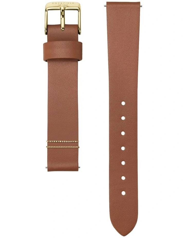 West Village WBCLG-W96 Leather Watch in Brown image 2
