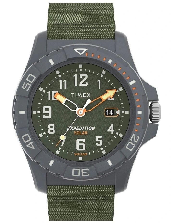 Expedition Ocean Fabric Watch in Green image 1