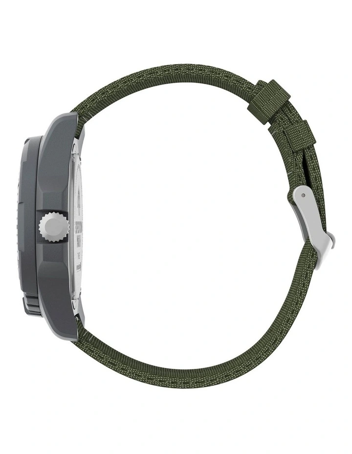 Expedition Ocean Fabric Watch in Green image 2