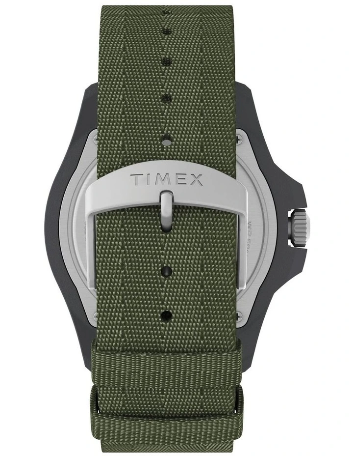 Expedition Ocean Fabric Watch in Green image 3