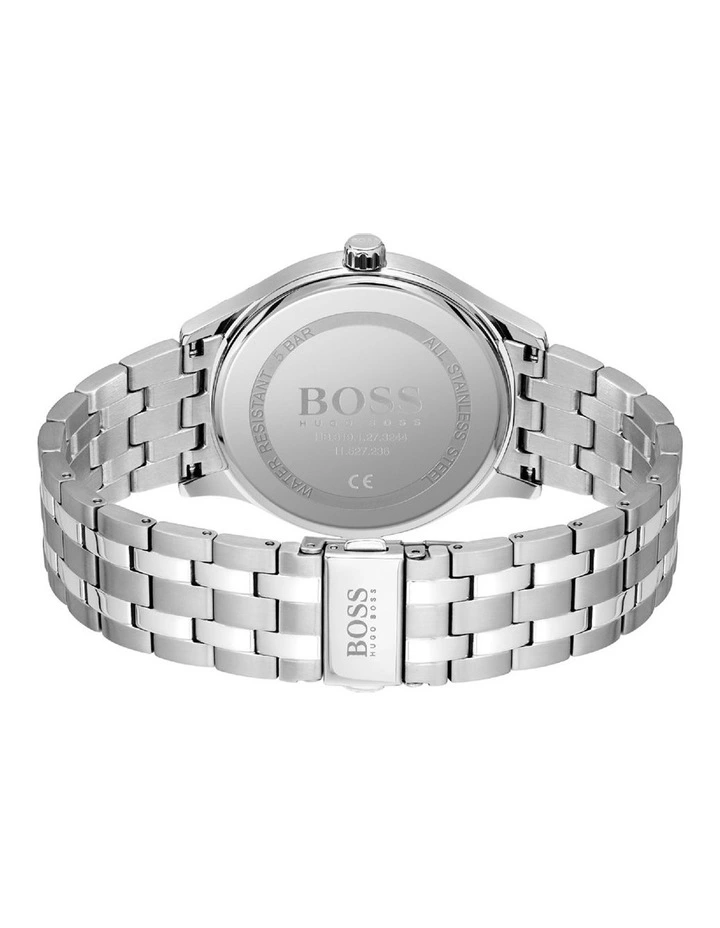 Elite Stainless Steel Watch in Blue image 3