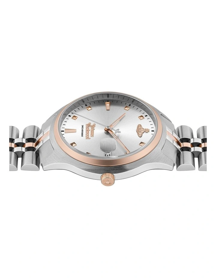 Camberwell Stainless Steel Watch in Silver/Gold image 4