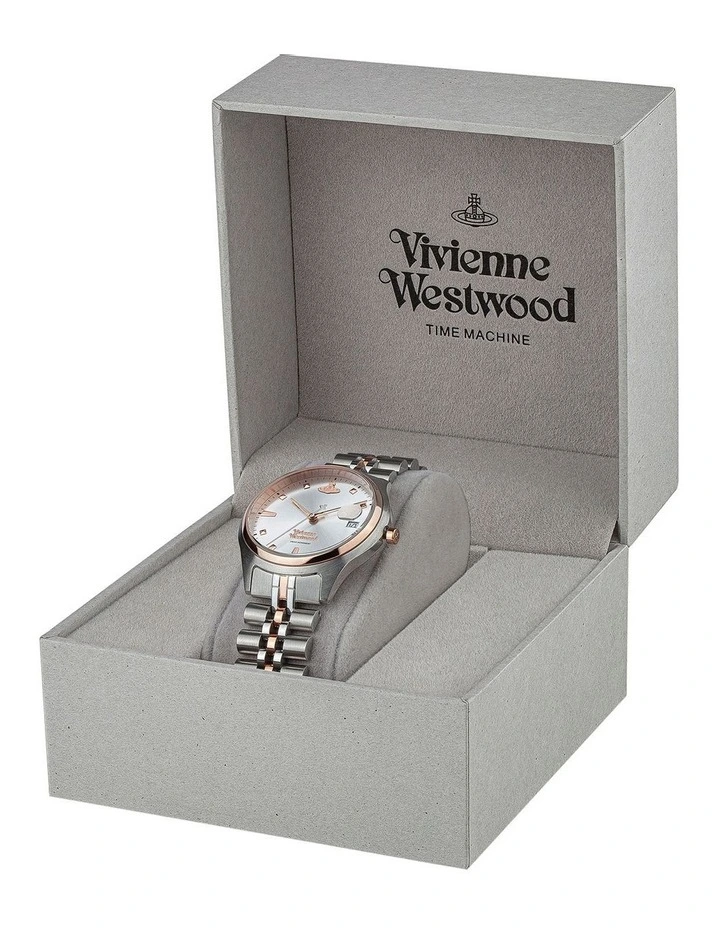 Camberwell Stainless Steel Watch in Silver/Gold image 6