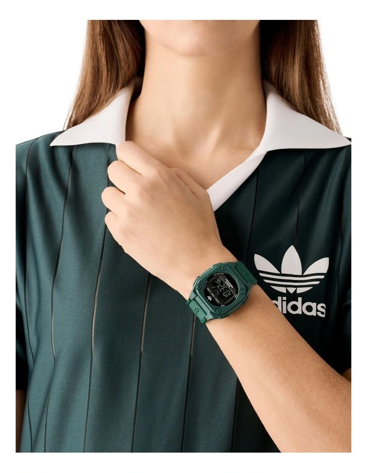 City Tech Four Resin Watch in Green image 6
