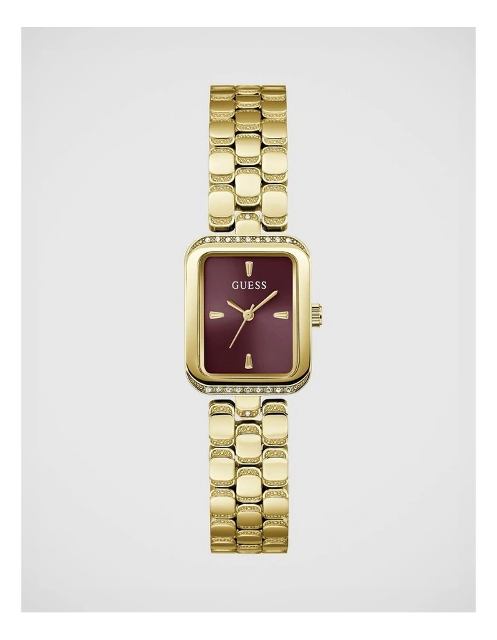 GUESS Ladies Gold-Tone Analogue Watch image 1