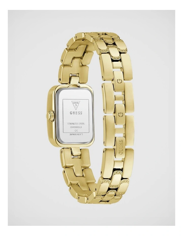 GUESS Ladies Gold-Tone Analogue Watch image 3
