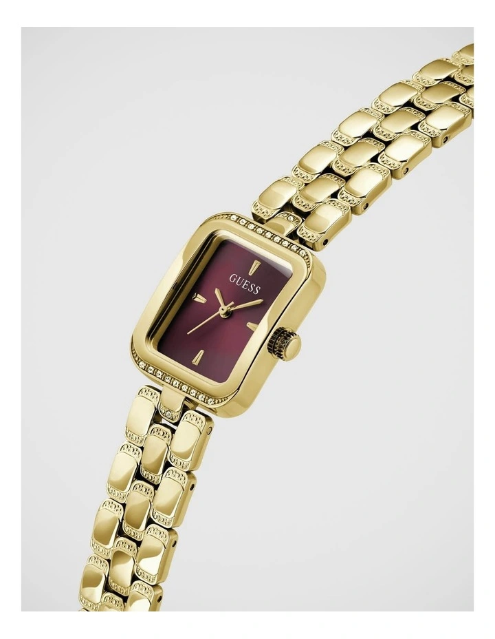 GUESS Ladies Gold-Tone Analogue Watch image 4