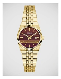GUESS Ladies Gold-Tone Analogue Watch