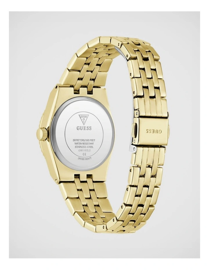 GUESS Ladies Gold-Tone Analogue Watch image 3