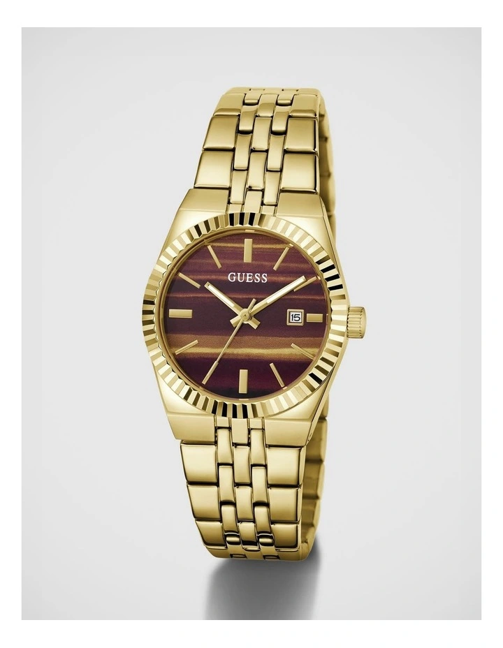 GUESS Ladies Gold-Tone Analogue Watch image 5
