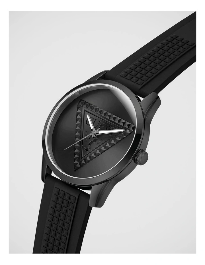 GUESS Mens Black Analogue Watch image 4