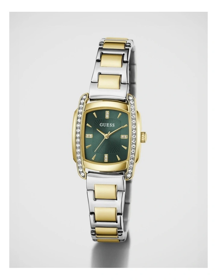 GUESS Ladies Two-Tone Analogue Watch image 5