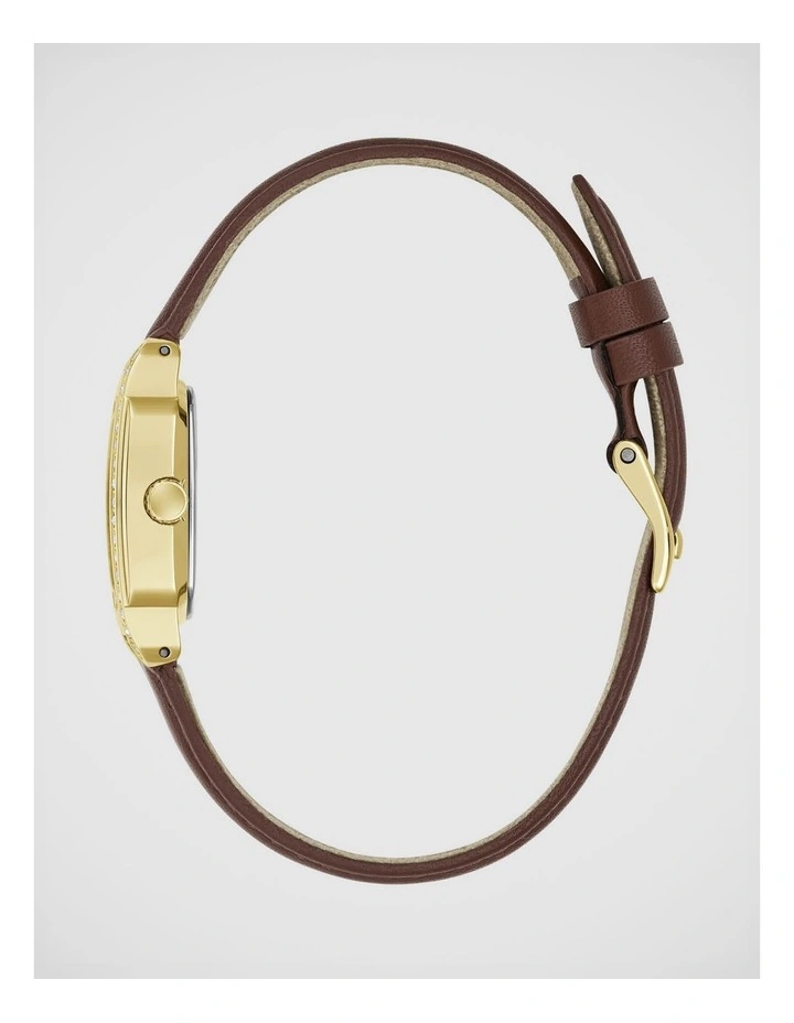 GUESS Ladies Gold-Tone Analogue Watch image 2
