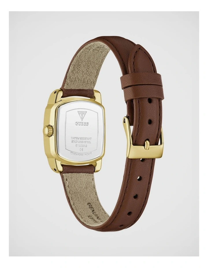 GUESS Ladies Gold-Tone Analogue Watch image 3