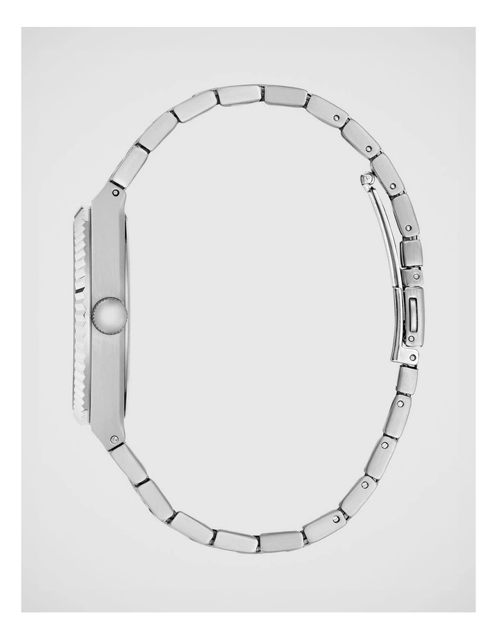 GUESS Mens Silver-Tone Analogue Watch image 2