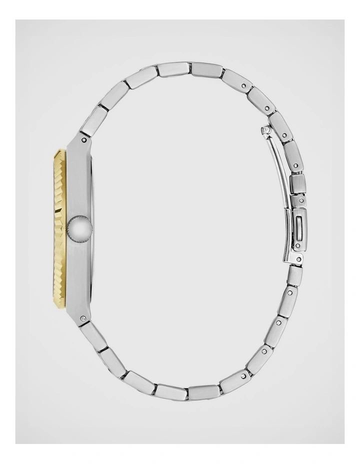 GUESS Mens Two-Tone Analogue Watch image 2