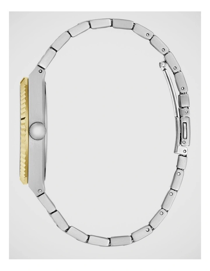 GUESS Mens Two-Tone Analogue Watch image 3