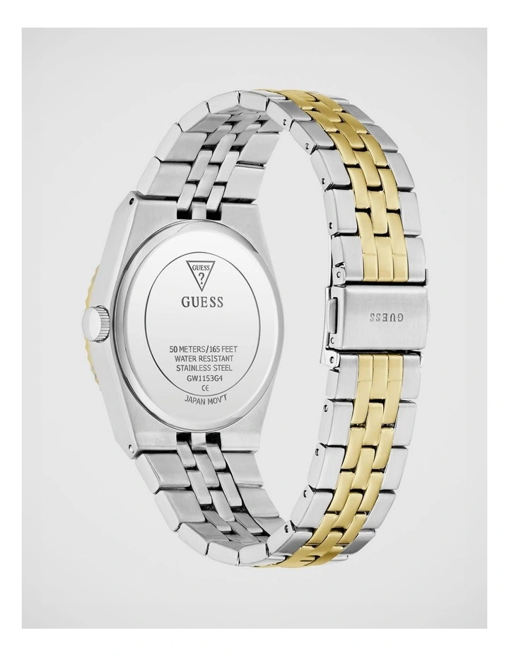 GUESS Mens Two-Tone Analogue Watch image 3