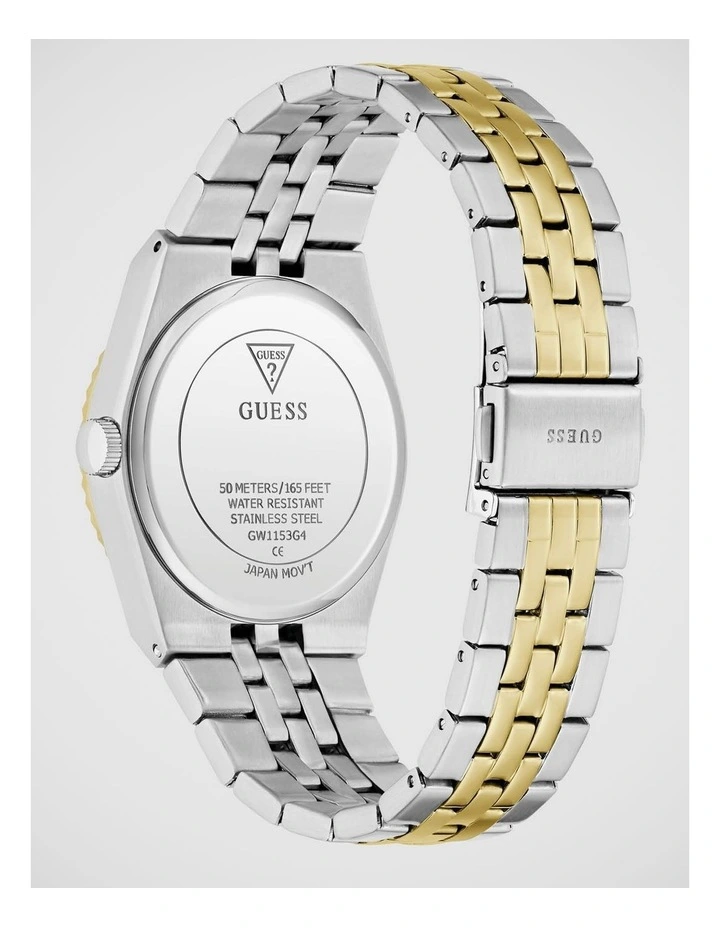 GUESS Mens Two-Tone Analogue Watch image 4